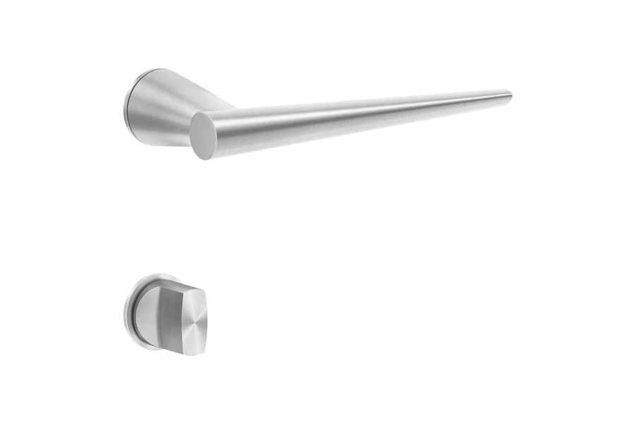 Karcher Design Brooklyn Mini Rose Leverset for Custom-bored Door