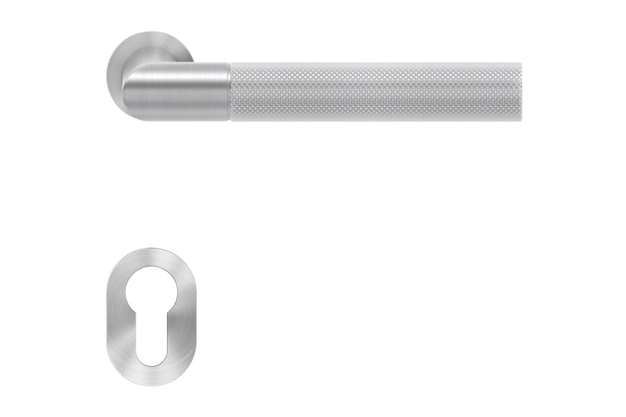 Karcher Design Studio One Mini Rose Leverset for Custom-bored Door