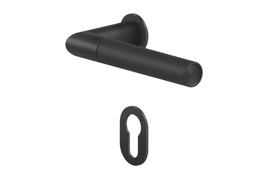 Karcher Design Studio One Mini Rose Leverset for Custom-bored Door