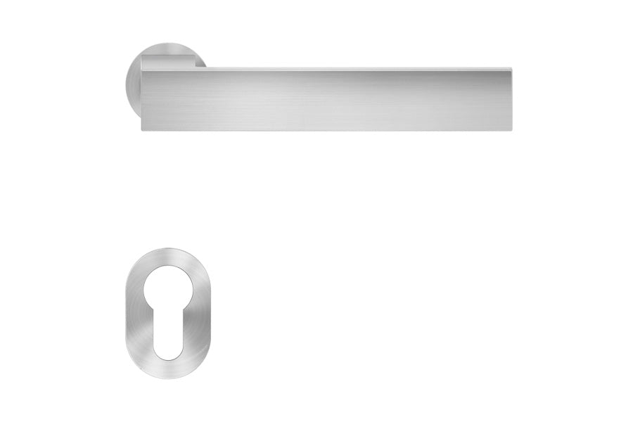 Karcher Design Venedig Mini Rose Leverset for Custom-bored Door