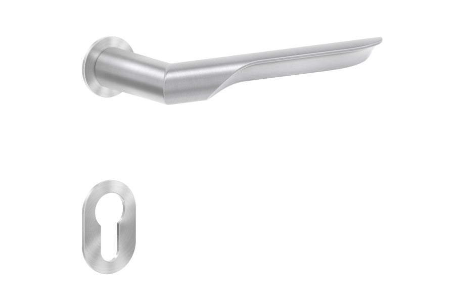 Karcher Design Maranello Mini Rose Leverset for Custom-bored Door