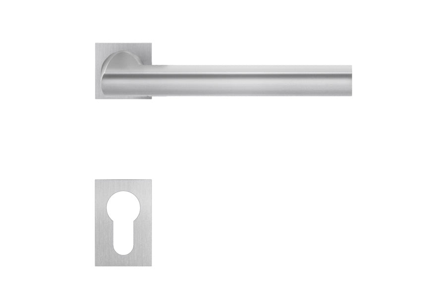 Karcher Design Montana Mini Rose Leverset for Custom-bored Door