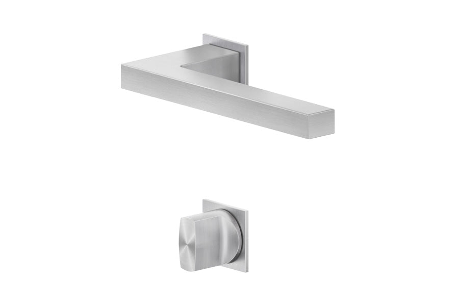 Karcher Design Boston Mini Rose Leverset for Custom-bored Door