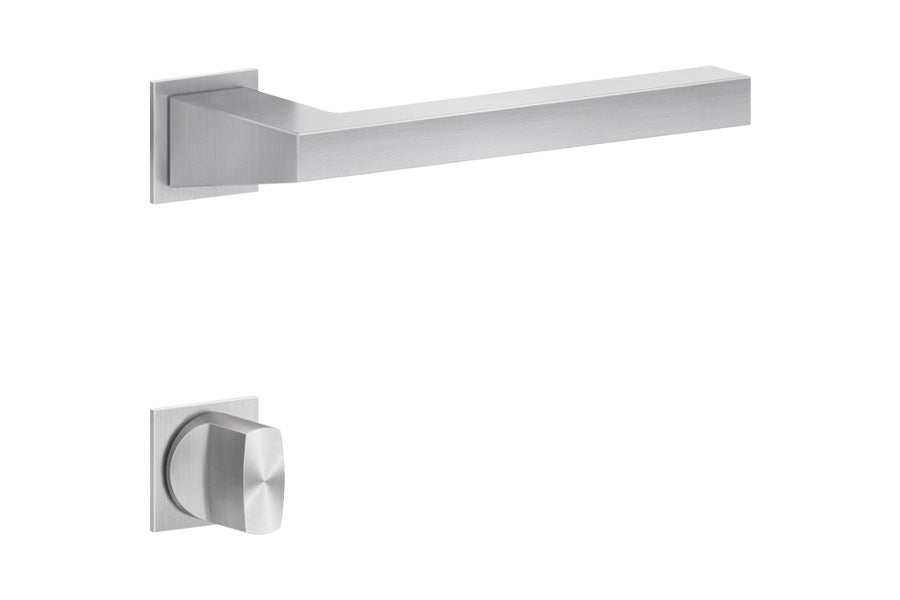 Karcher Design Boston Mini Rose Leverset for Custom-bored Door