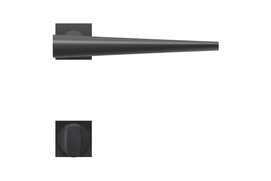 Karcher Design Brooklyn Mini Rose Leverset for Custom-bored Door