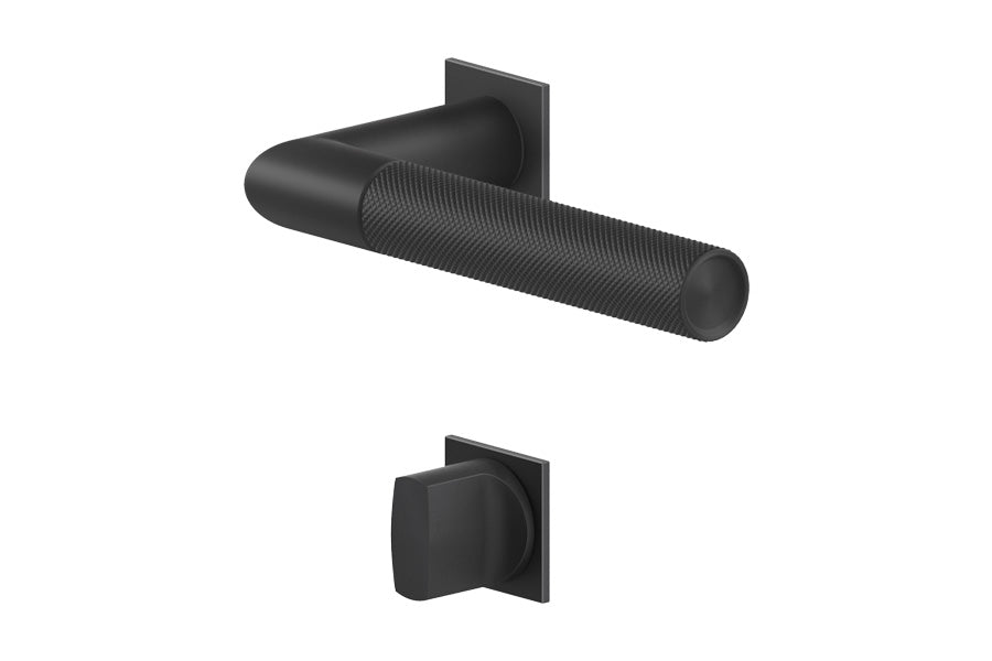 Karcher Design Studio One Mini Rose Leverset for Custom-bored Door