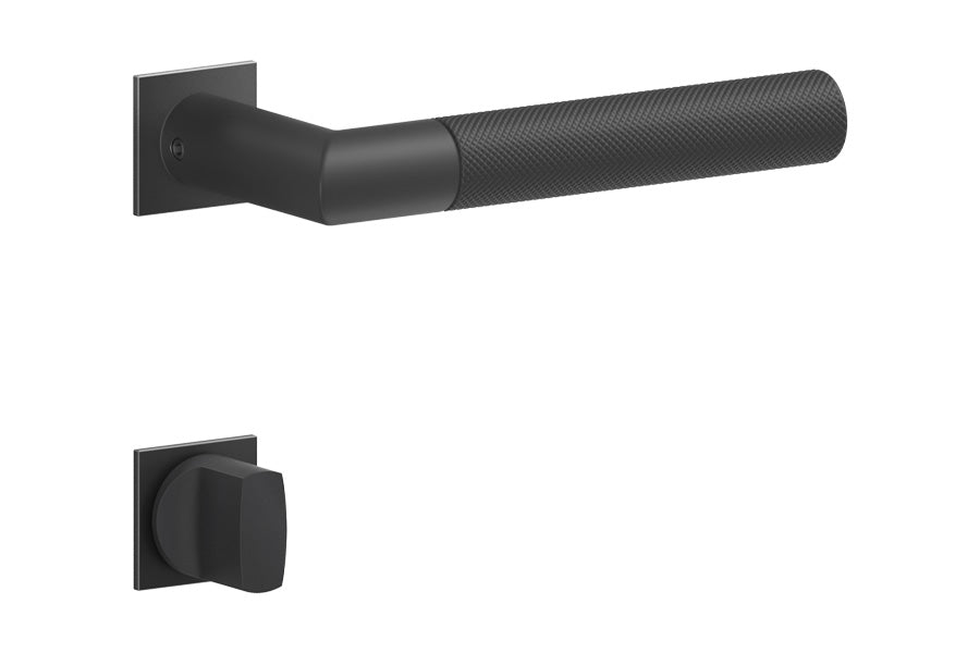 Karcher Design Studio One Mini Rose Leverset for Custom-bored Door