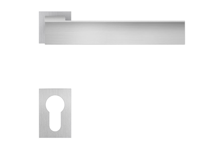 Karcher Design Venedig Mini Rose Leverset for Custom-bored Door