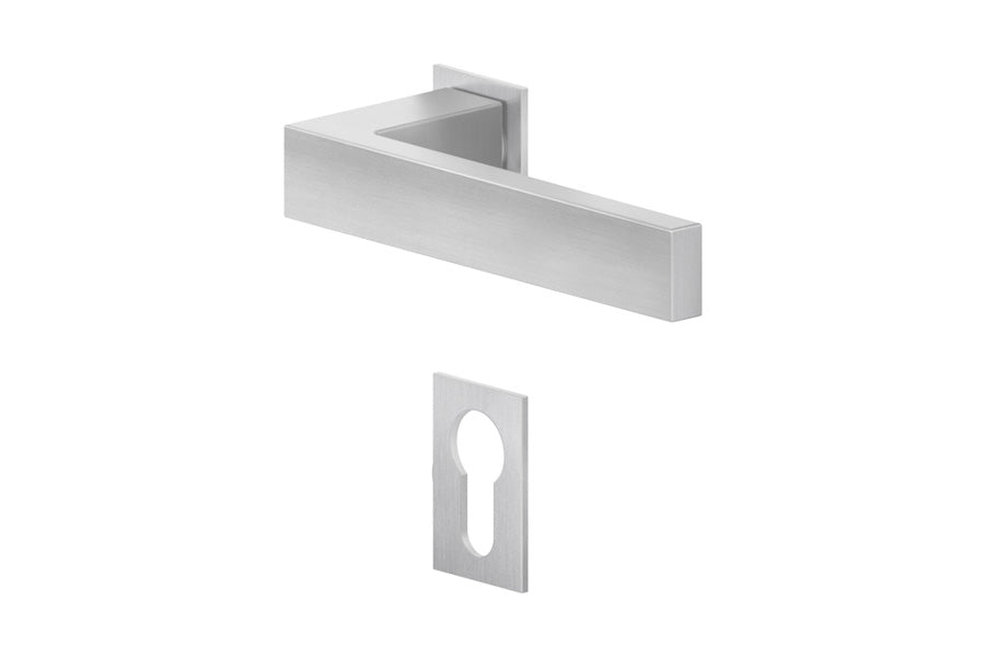 Karcher Design Venedig Mini Rose Leverset for Custom-bored Door