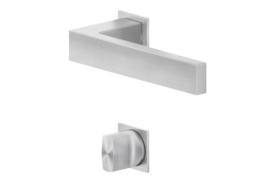 Karcher Design Venedig Mini Rose Leverset for Custom-bored Door