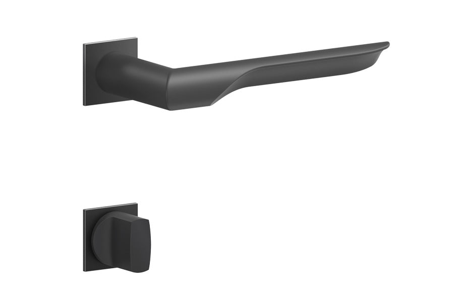 Karcher Design Maranello Mini Rose Leverset for Custom-bored Door