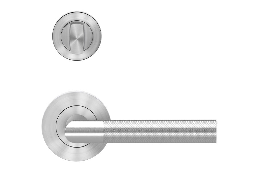 Karcher Design Studio 2-Piece Rose Leverset for Custom-bored Door