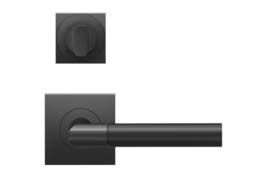 Karcher Design Studio 2-Piece Rose Leverset for Custom-bored Door