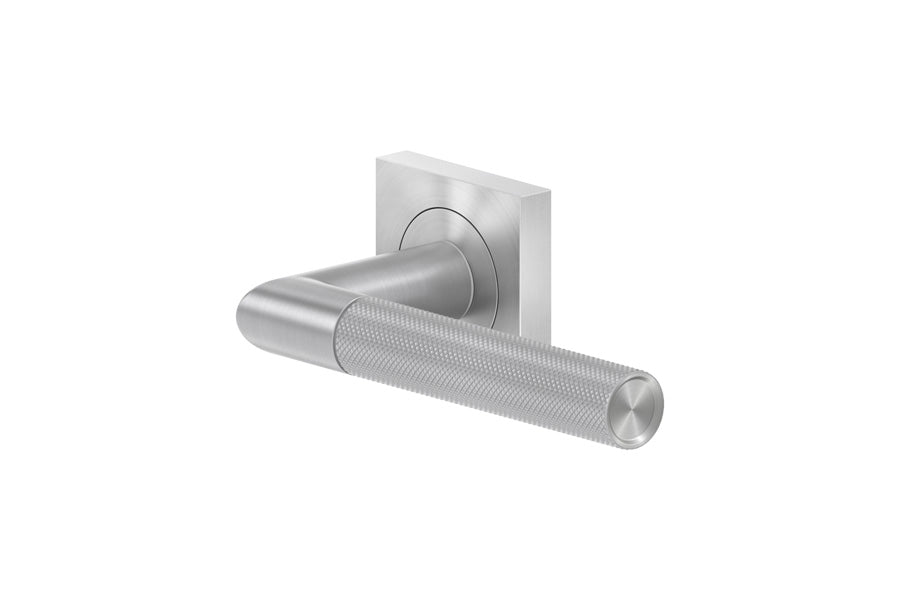 Karcher Design Studio One 3-Piece Rose Leverset for Custom-bored Door