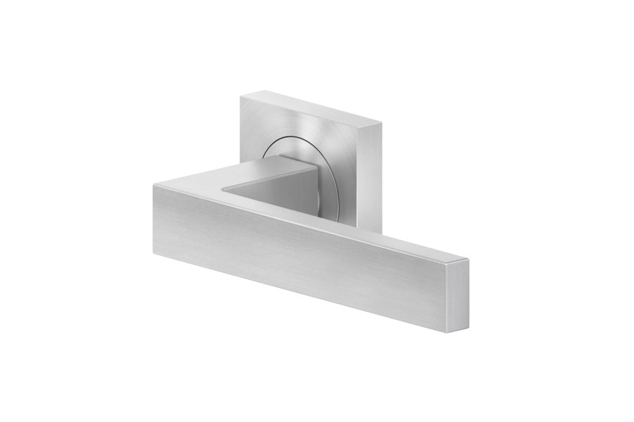 Karcher Design Venedig 3-Piece Rose Leverset for Custom-bored Door
