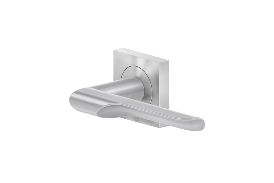 Karcher Design Maranello 3-Piece Rose Leverset for Custom-bored Door