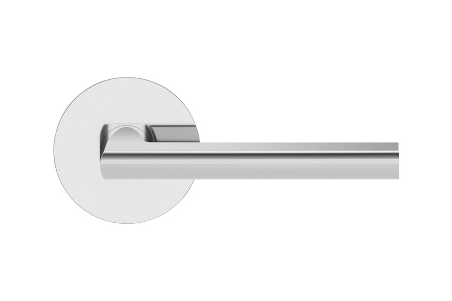 Karcher Design Montana Plan Design Rose Leverset for Pre-bored Door