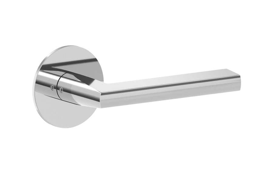 Karcher Design Montana Plan Design Rose Leverset for Pre-bored Door