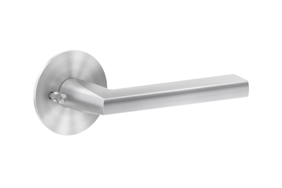 Karcher Design Montana Plan Design Rose Leverset for Pre-bored Door