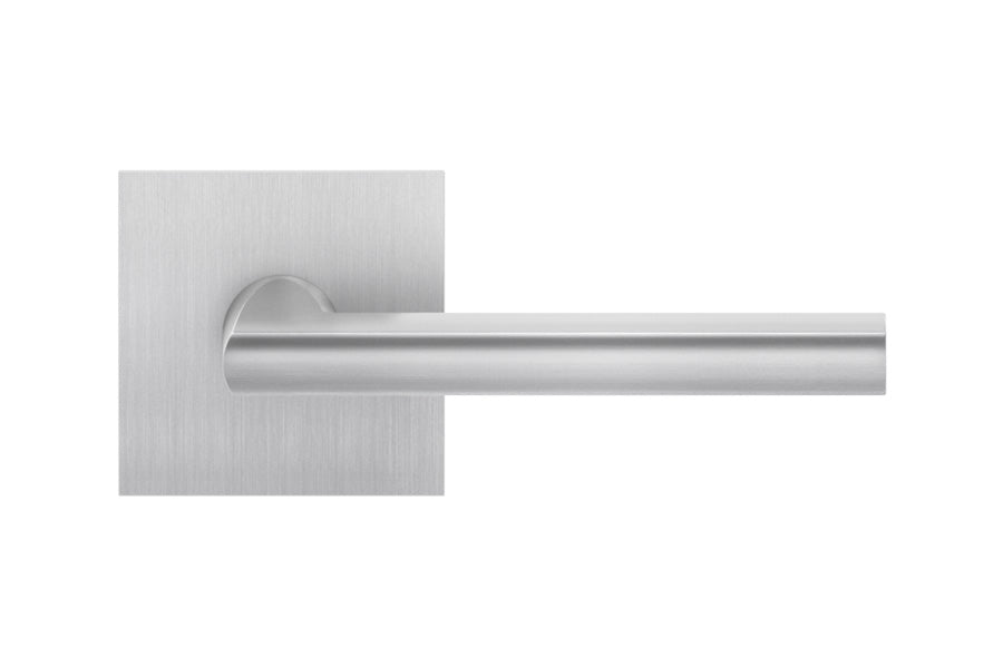 Karcher Design Montana Plan Design Rose Leverset for Pre-bored Door