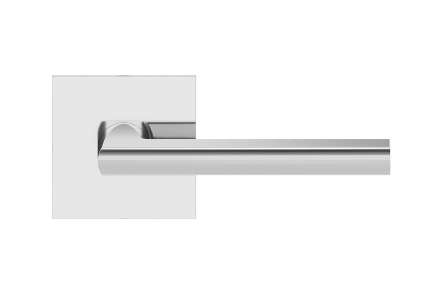 Karcher Design Montana Plan Design Rose Leverset for Pre-bored Door