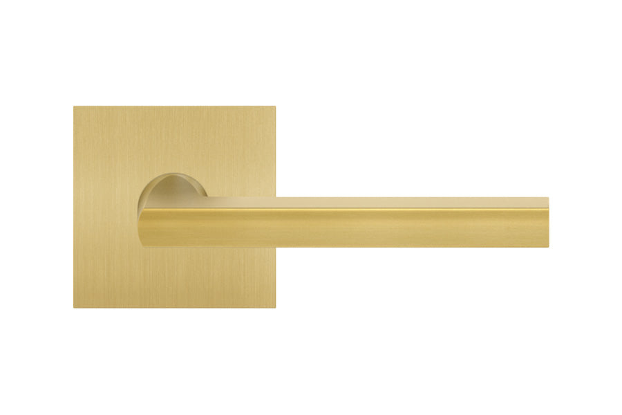 Karcher Design Montana Plan Design Rose Leverset for Pre-bored Door