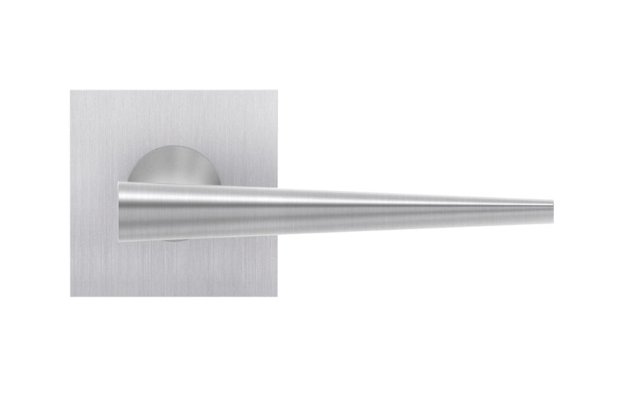 Karcher Design Brooklyn Plan Design Rose Leverset for Pre-bored Door