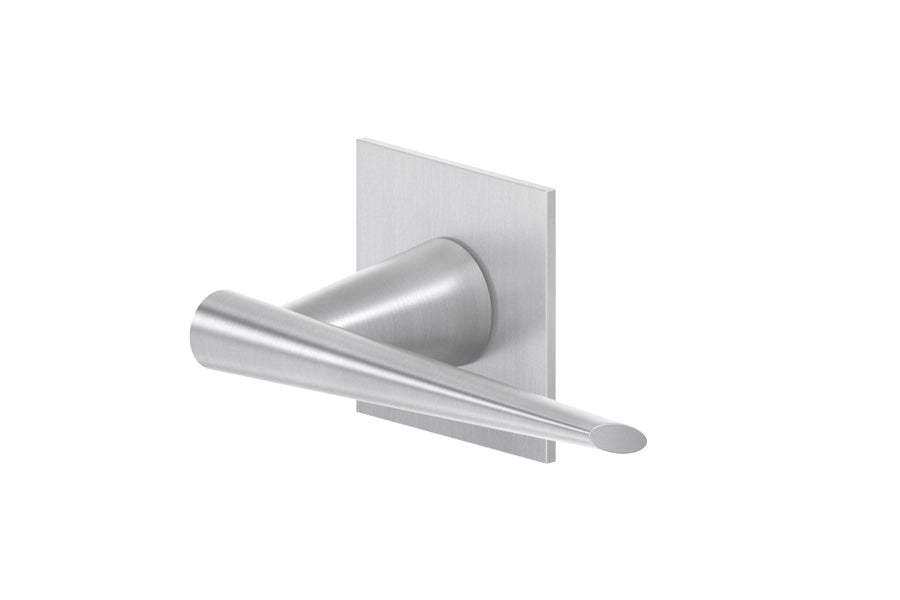 Karcher Design Brooklyn Plan Design Rose Leverset for Pre-bored Door