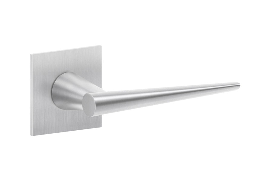 Karcher Design Brooklyn Plan Design Rose Leverset for Pre-bored Door