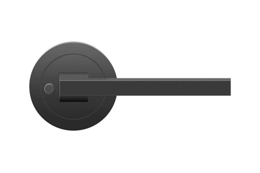 Karcher Design Boston 3-Piece Rose Leverset for Pre-bored Door