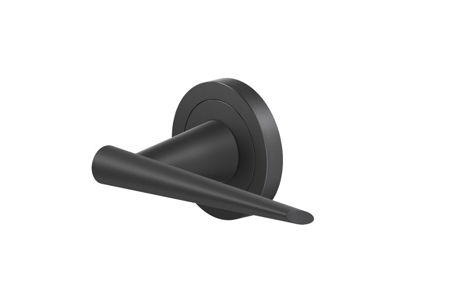 Karcher Design Brooklyn 3-Piece Rose Leverset for Pre-bored Door
