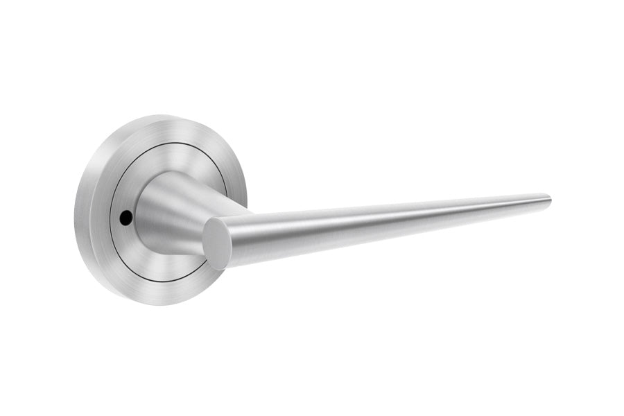 Karcher Design Brooklyn 3-Piece Rose Leverset for Pre-bored Door