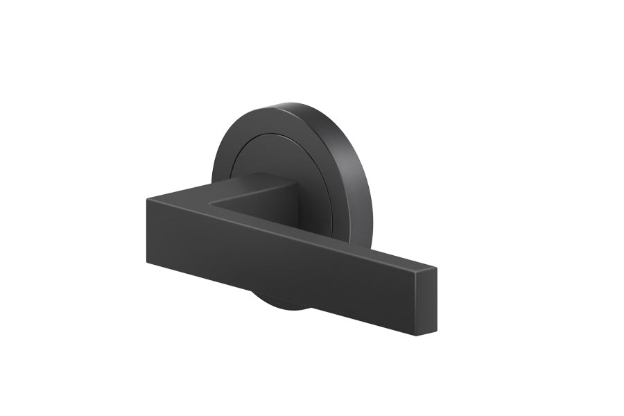 Karcher Design Venedig 3-Piece Rose Leverset for Pre-bored Door