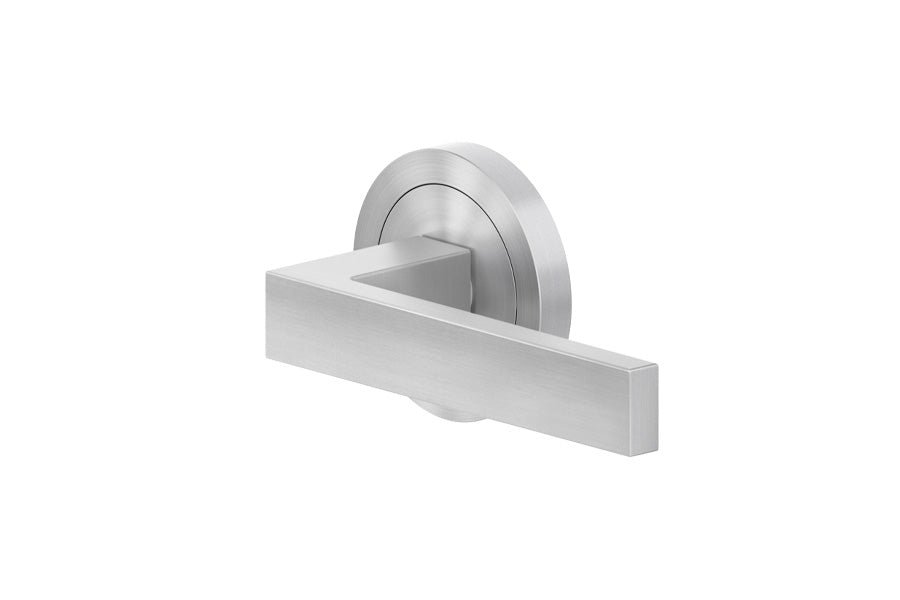 Karcher Design Venedig 3-Piece Rose Leverset for Pre-bored Door