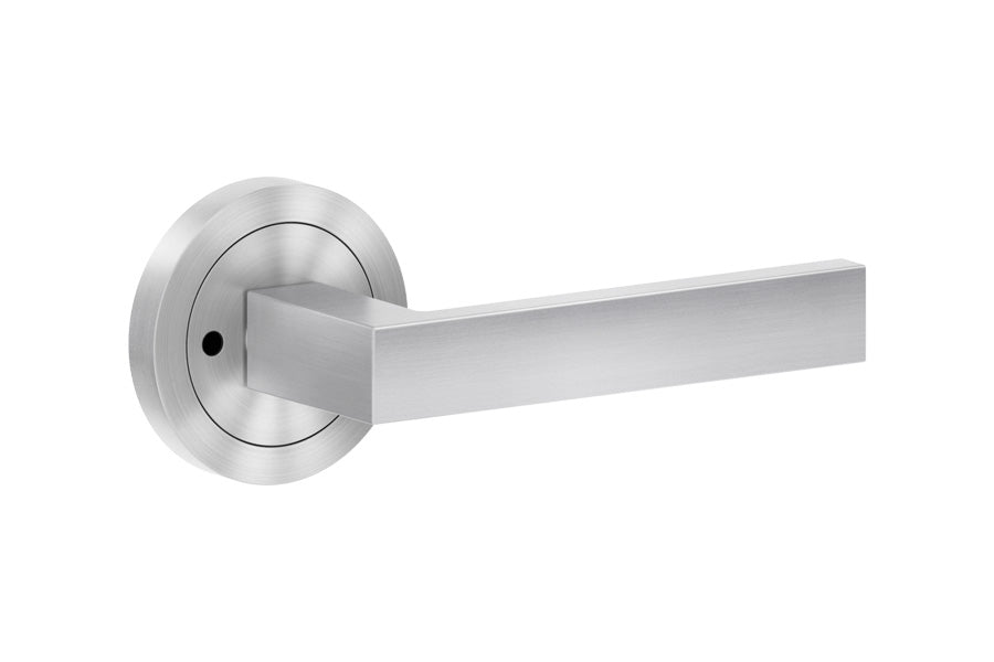 Karcher Design Venedig 3-Piece Rose Leverset for Pre-bored Door