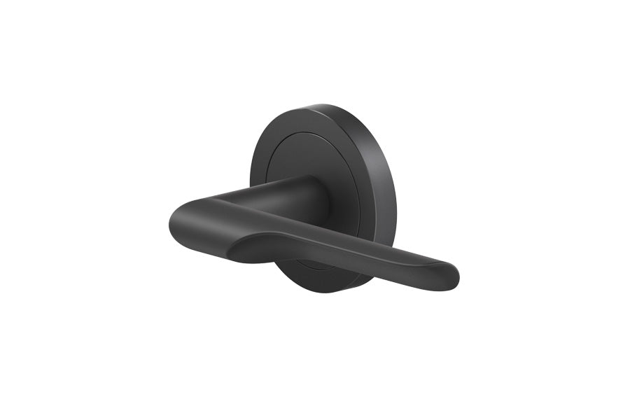 Karcher Design Maranello 3-Piece Rose Leverset for Pre-bored Door