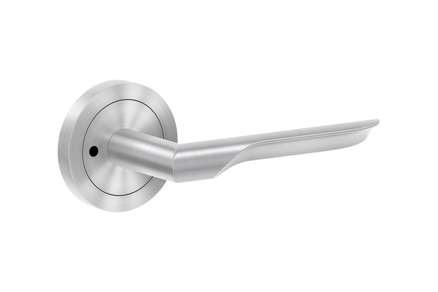 Karcher Design Maranello 3-Piece Rose Leverset for Pre-bored Door