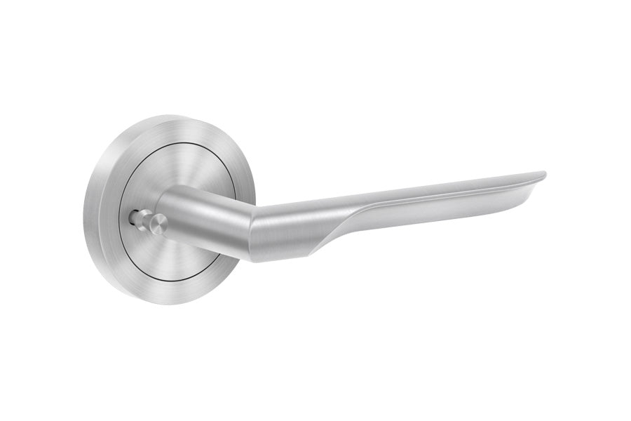 Karcher Design Maranello 3-Piece Rose Leverset for Pre-bored Door