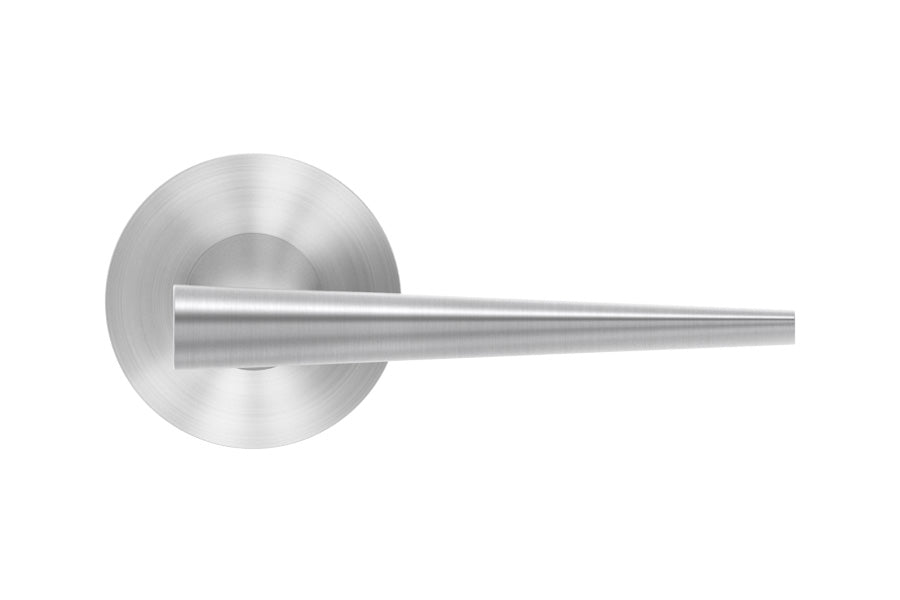 Karcher Design Brooklyn Plan Design Rose Leverset for Pre-bored Door