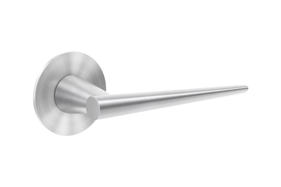 Karcher Design Brooklyn Plan Design Rose Leverset for Pre-bored Door