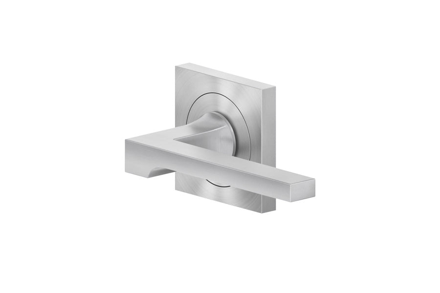 Karcher Design Soho 3-Piece Rose Leverset for Pre-bored Door