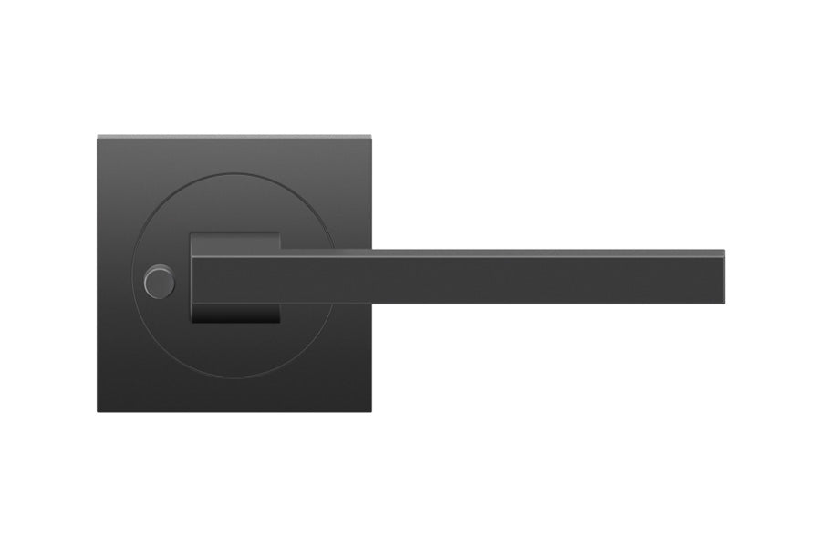 Karcher Design Boston 3-Piece Rose Leverset for Pre-bored Door