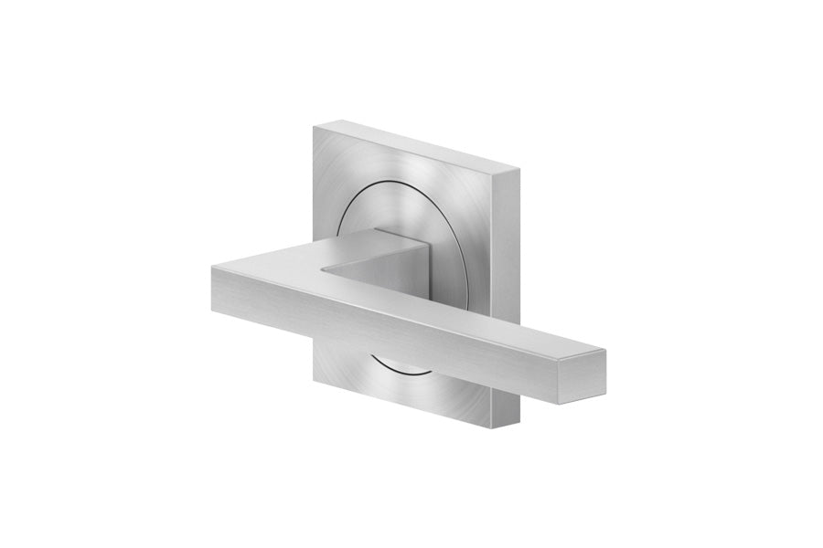 Karcher Design Boston 3-Piece Rose Leverset for Pre-bored Door