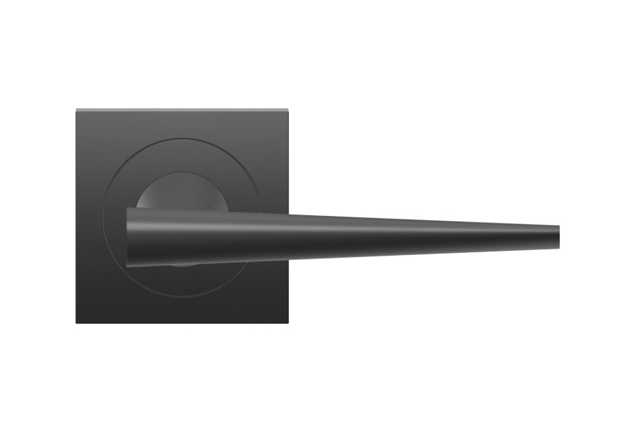 Karcher Design Brooklyn 3-Piece Rose Leverset for Pre-bored Door