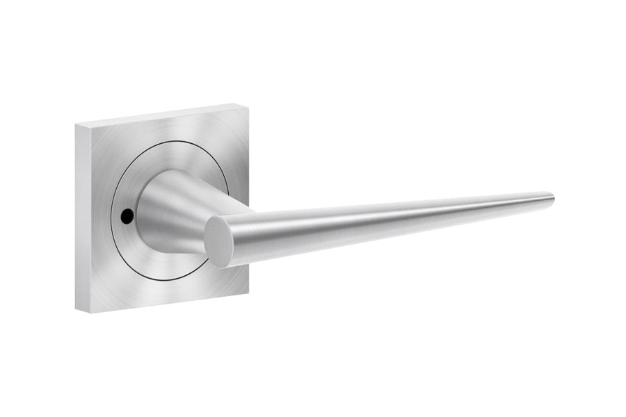 Karcher Design Brooklyn 3-Piece Rose Leverset for Pre-bored Door