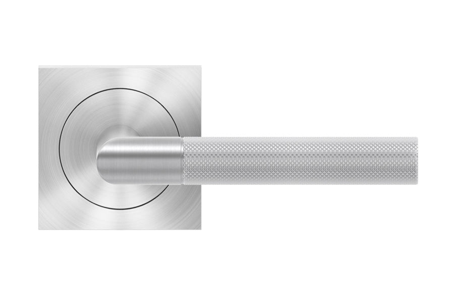 Karcher Design Studio One 3-Piece Rose Leverset for Pre-bored Door