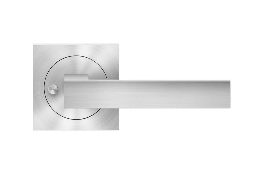 Karcher Design Venedig 3-Piece Rose Leverset for Pre-bored Door