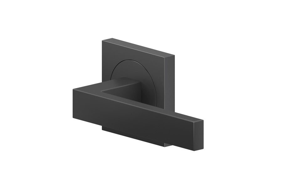 Karcher Design Venedig 3-Piece Rose Leverset for Pre-bored Door