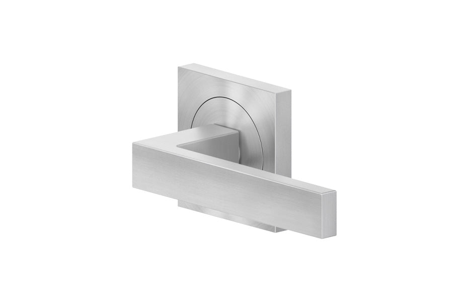Karcher Design Venedig 3-Piece Rose Leverset for Pre-bored Door