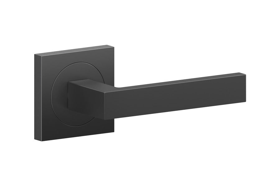 Karcher Design Venedig 3-Piece Rose Leverset for Pre-bored Door